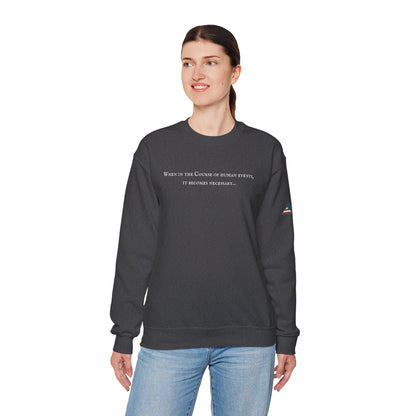 It Becomes Necessary Crewneck Sweatshirt