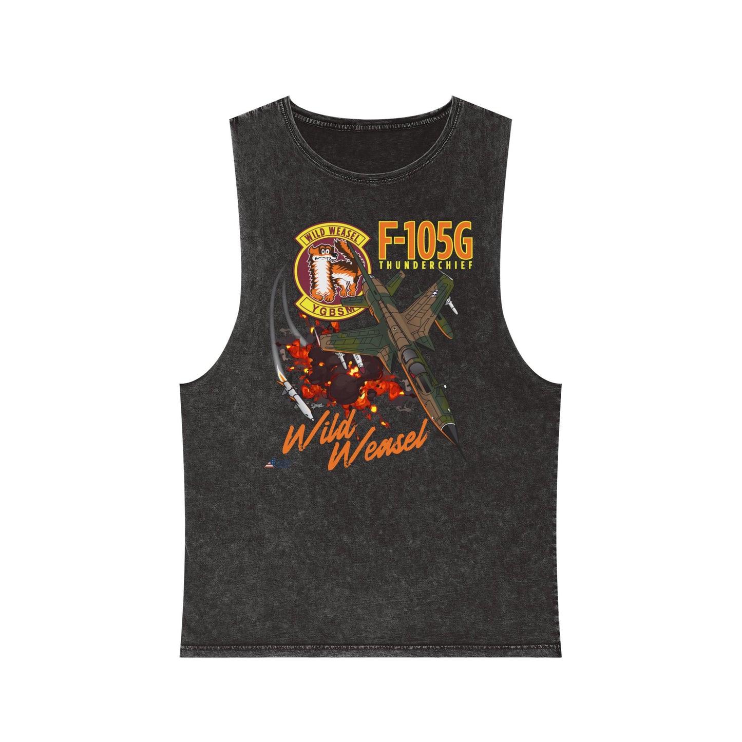 Wild Weasel Stonewash Tank
