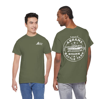 M1A1 Abrams Main Battle Tank Unisex Heavy Cotton Tee