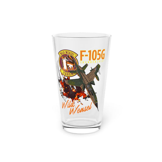 Wild Weasel Pint Glass