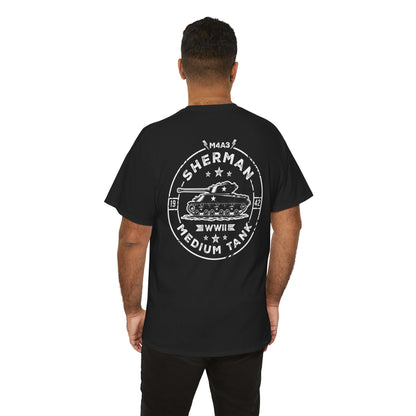 M4A3 Sherman WWII Medium Tank Unisex Heavy Cotton Tee