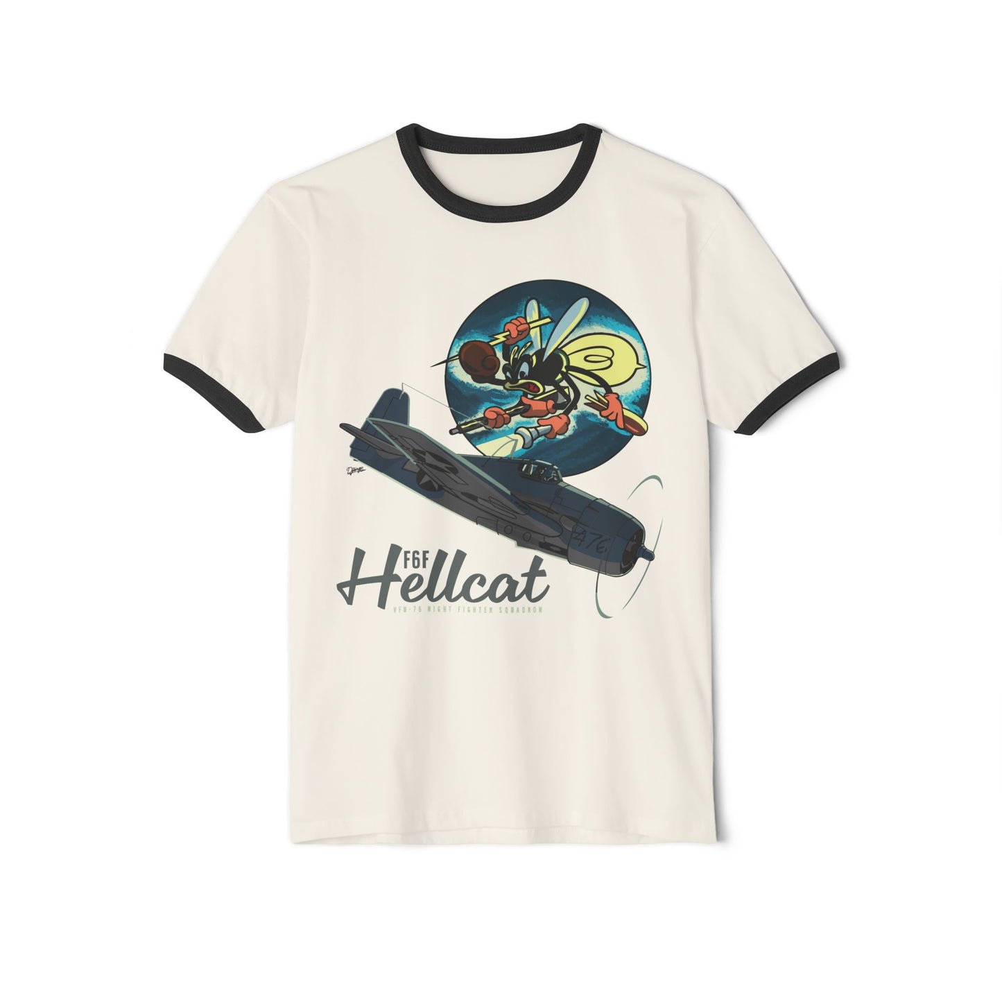 F6F Hellcat Ringer Tee