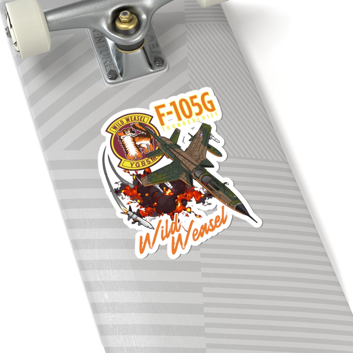 Wild Weasel Sticker