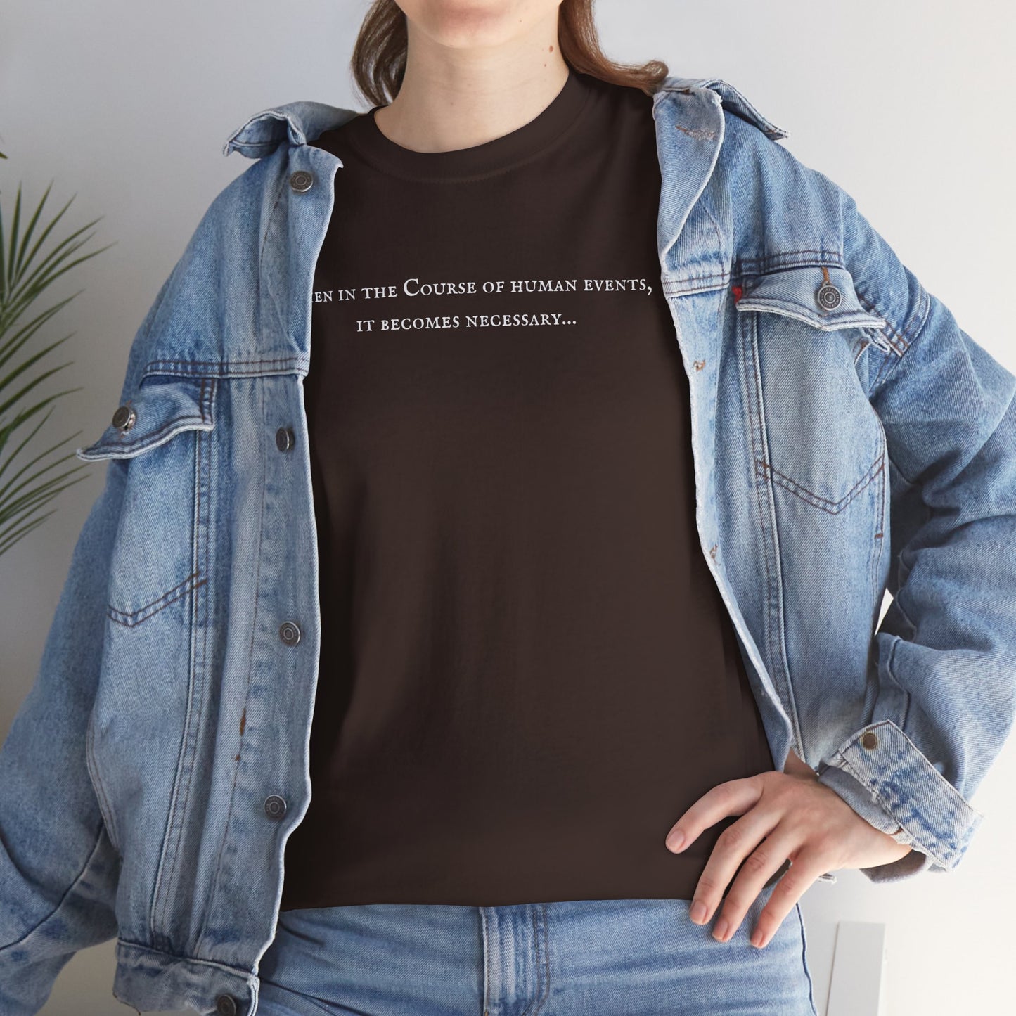 It Becomes Necessary Tee