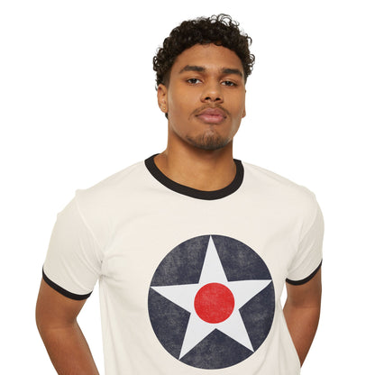 Meatball Roundel Ringer Tee