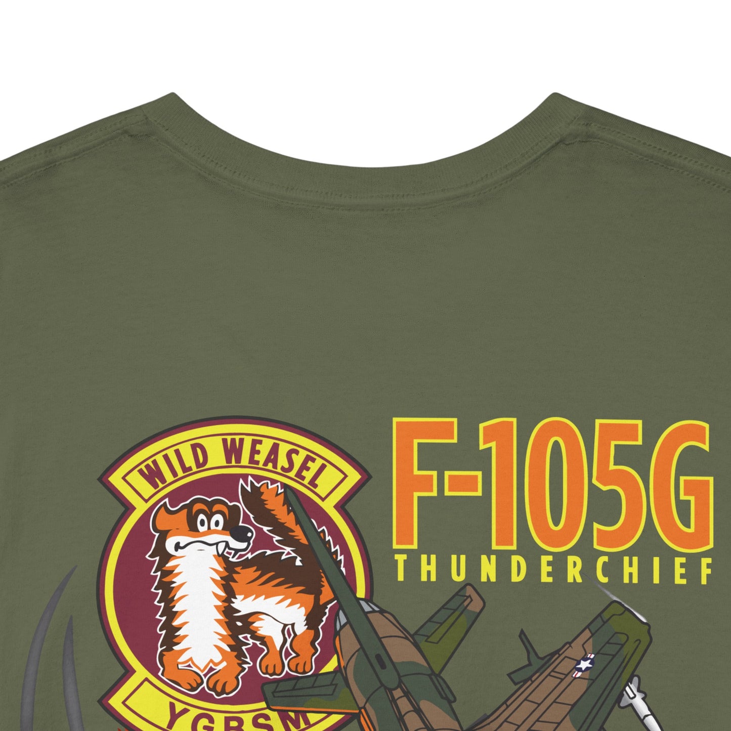 Wild Weasel Tee (Back Print)