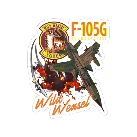 Wild Weasel Sticker