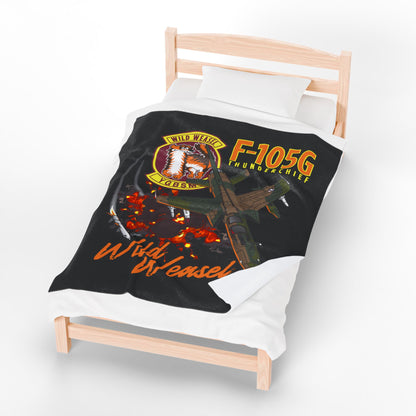 Wild Weasel Plush Blanket