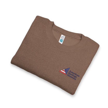 Embroidered American Heritage Museum Crewneck Sweatshirt