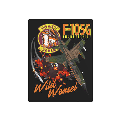 Wild Weasel Metal Sign