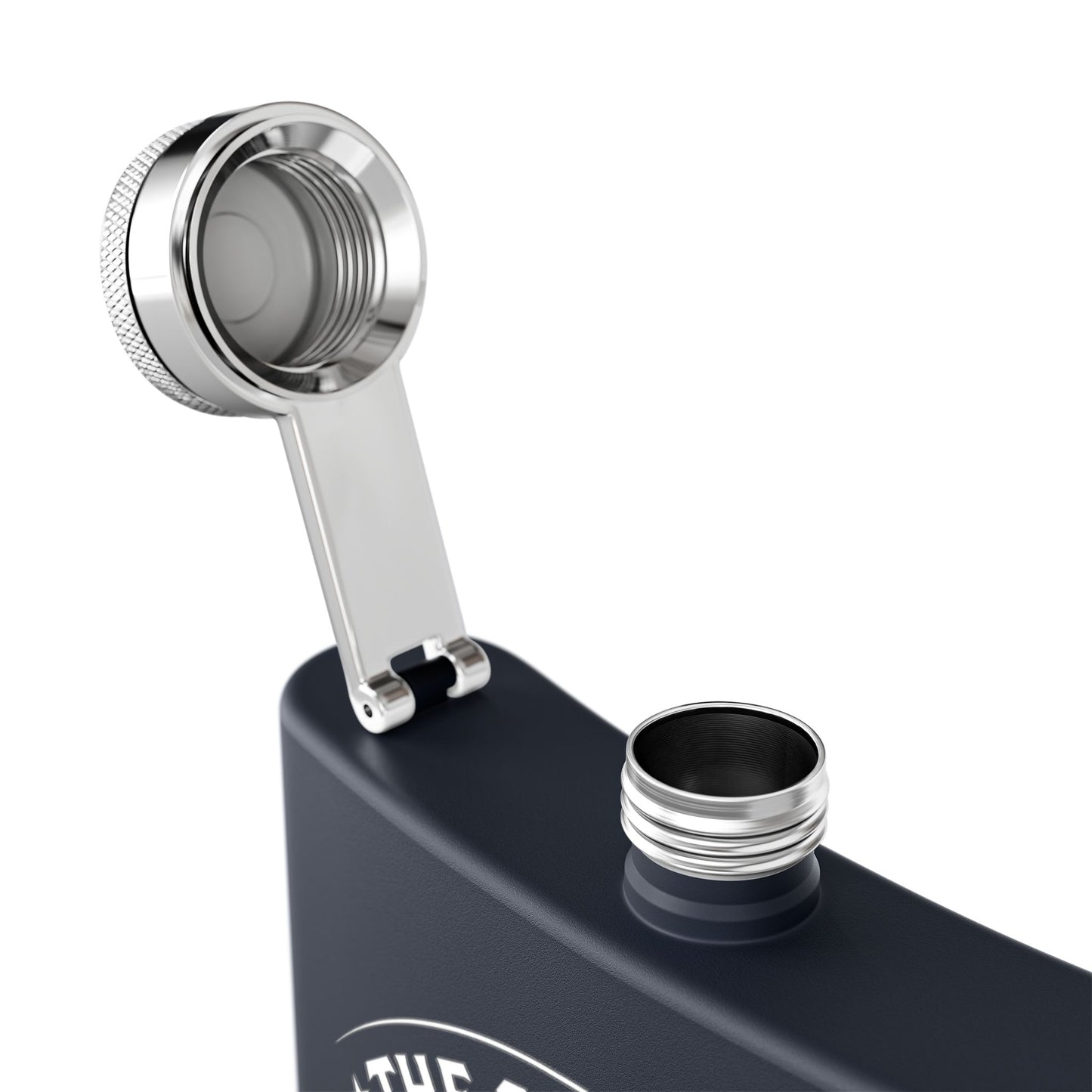 The Original Heavy Metal (Tank) Stainless Steel Flask, 6oz