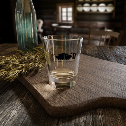 Tank'd Shot Glass