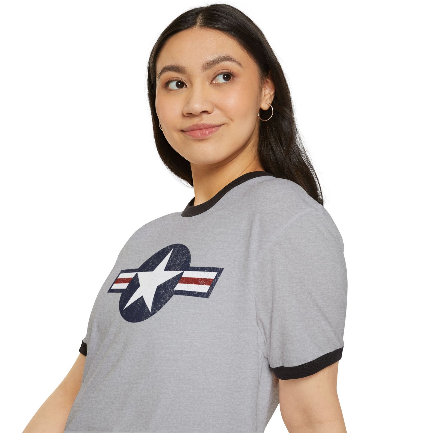 USAF Roundel Ringer Tee