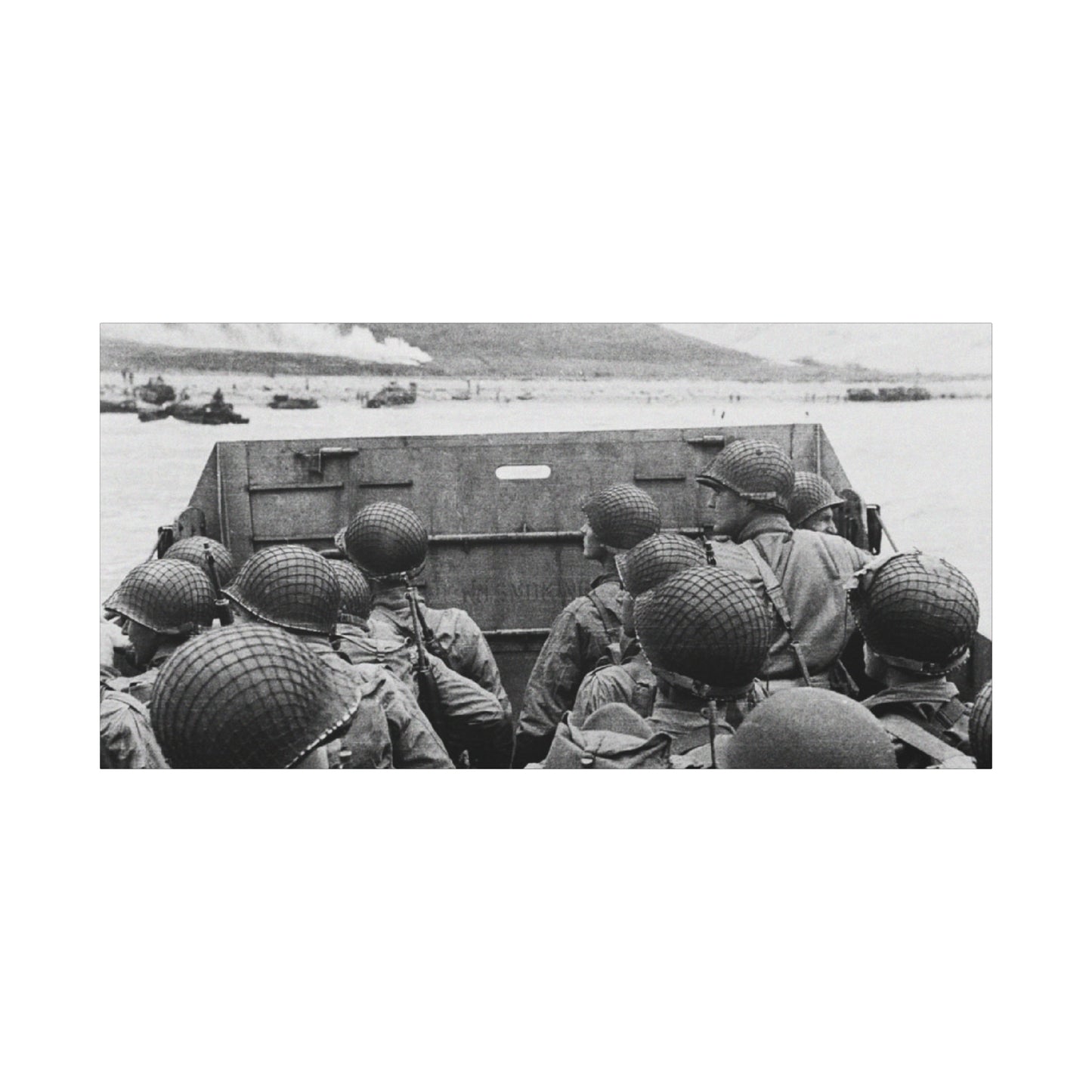 American Heroes: Normandy Canvas Print