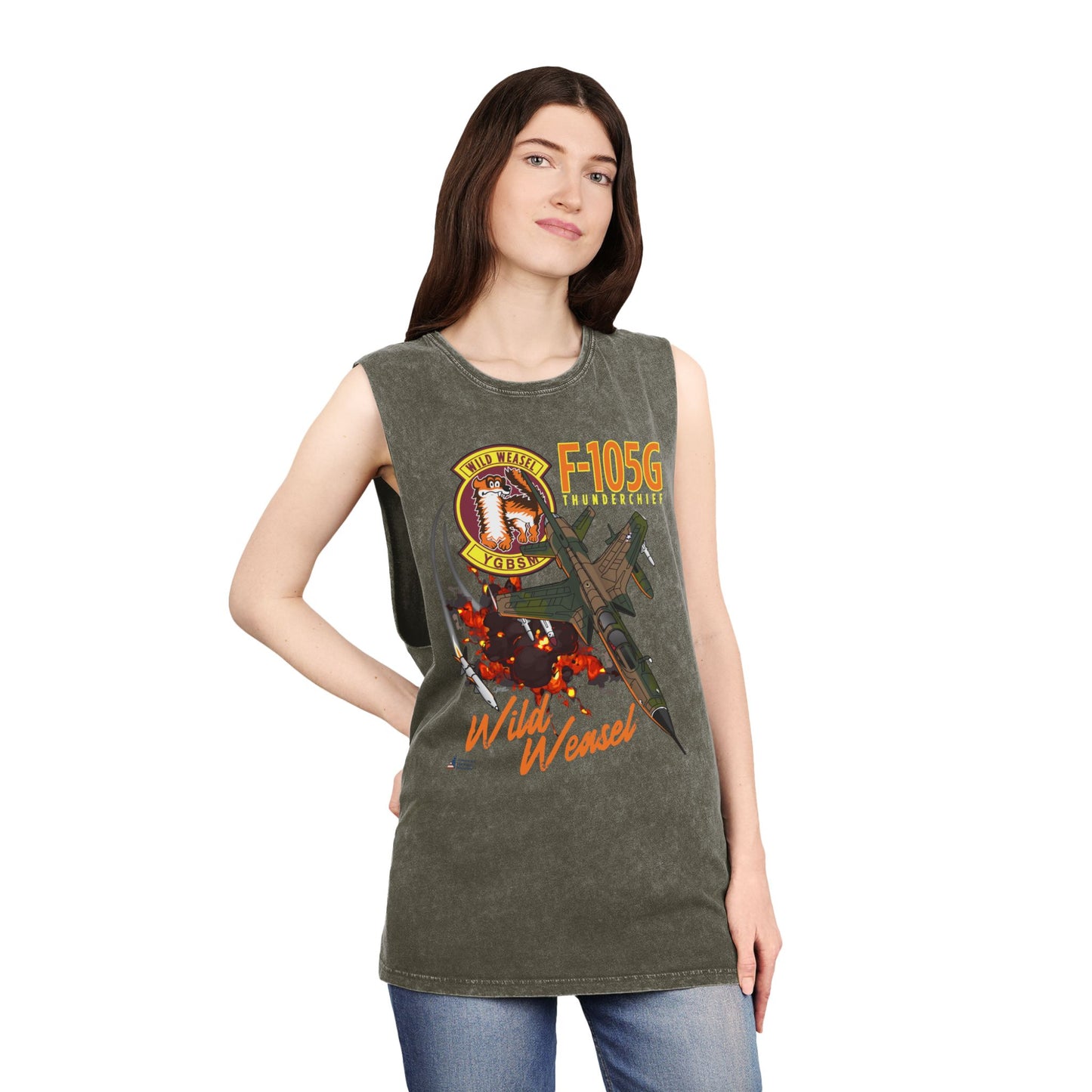 Wild Weasel Stonewash Tank
