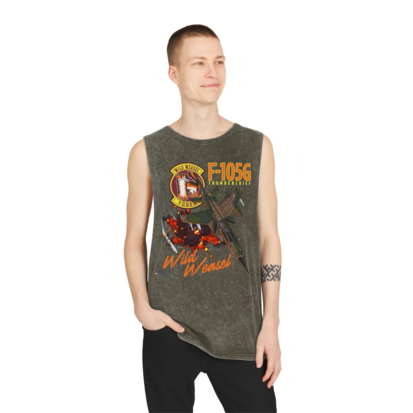 Wild Weasel Stonewash Tank