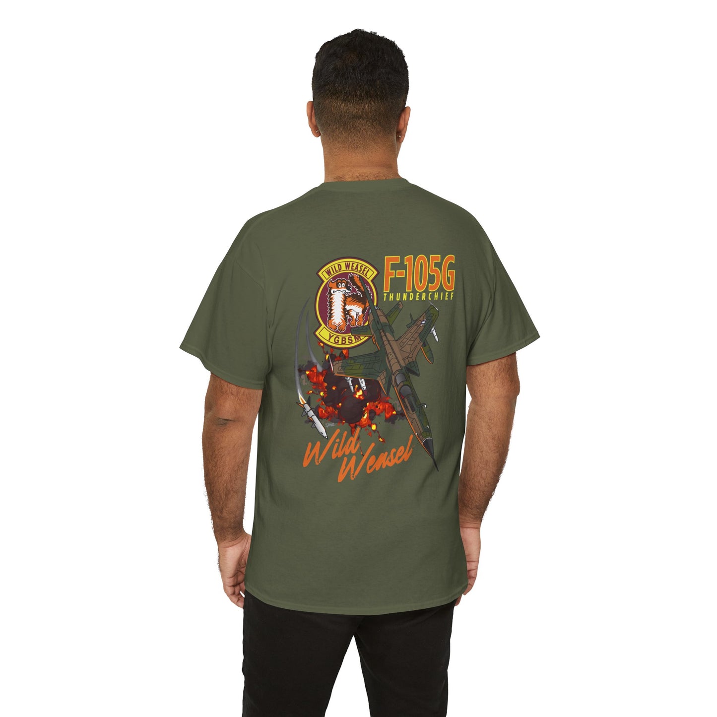 F-105 Unisex Heavy Cotton Tee