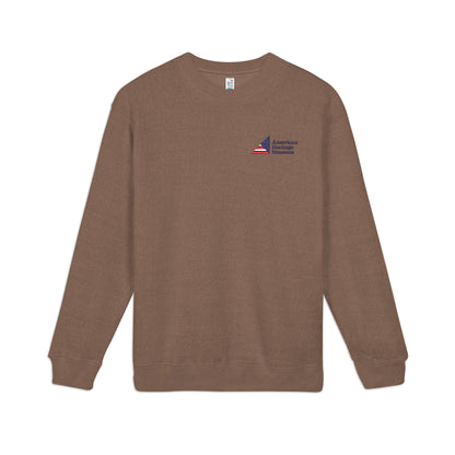 Embroidered American Heritage Museum Crewneck Sweatshirt