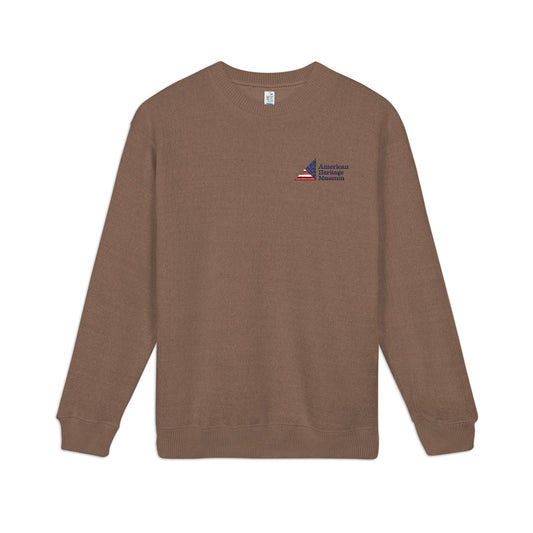Embroidered American Heritage Museum Crewneck Sweatshirt