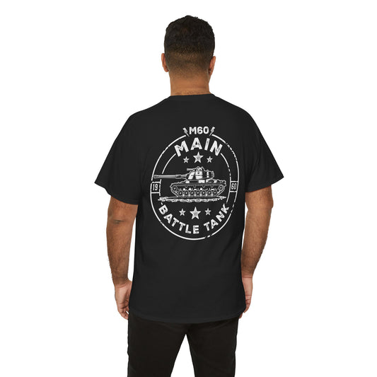 M60 Main Battle Tank Unisex Heavy Cotton Tee
