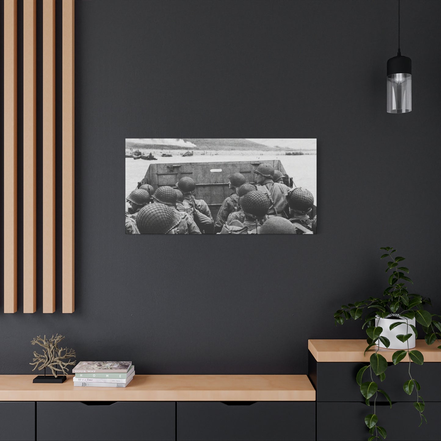 American Heroes: Normandy Canvas Print