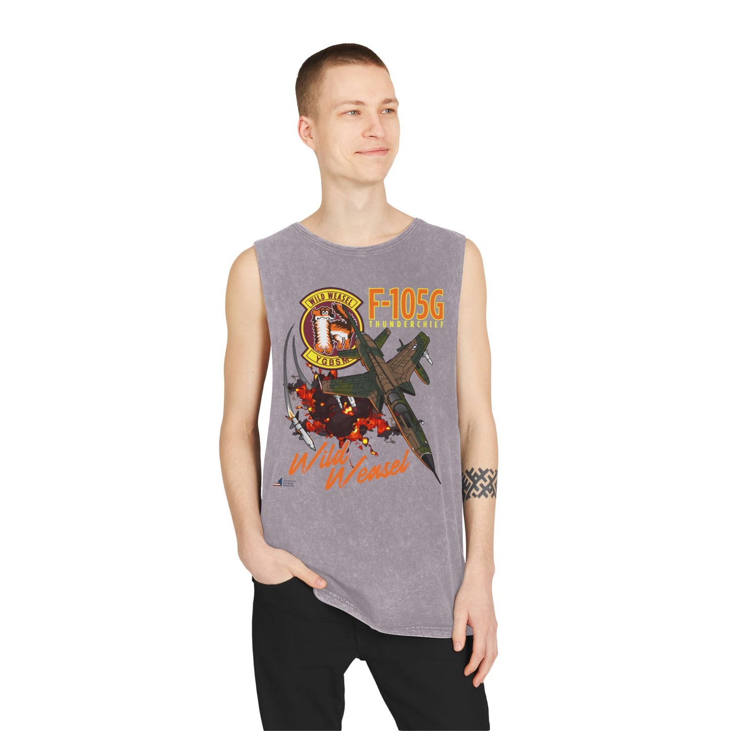 Wild Weasel Stonewash Tank