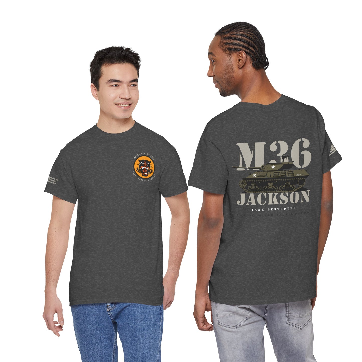 M36 Jackson WWII Tank Destroyer Premium Cotton Tee