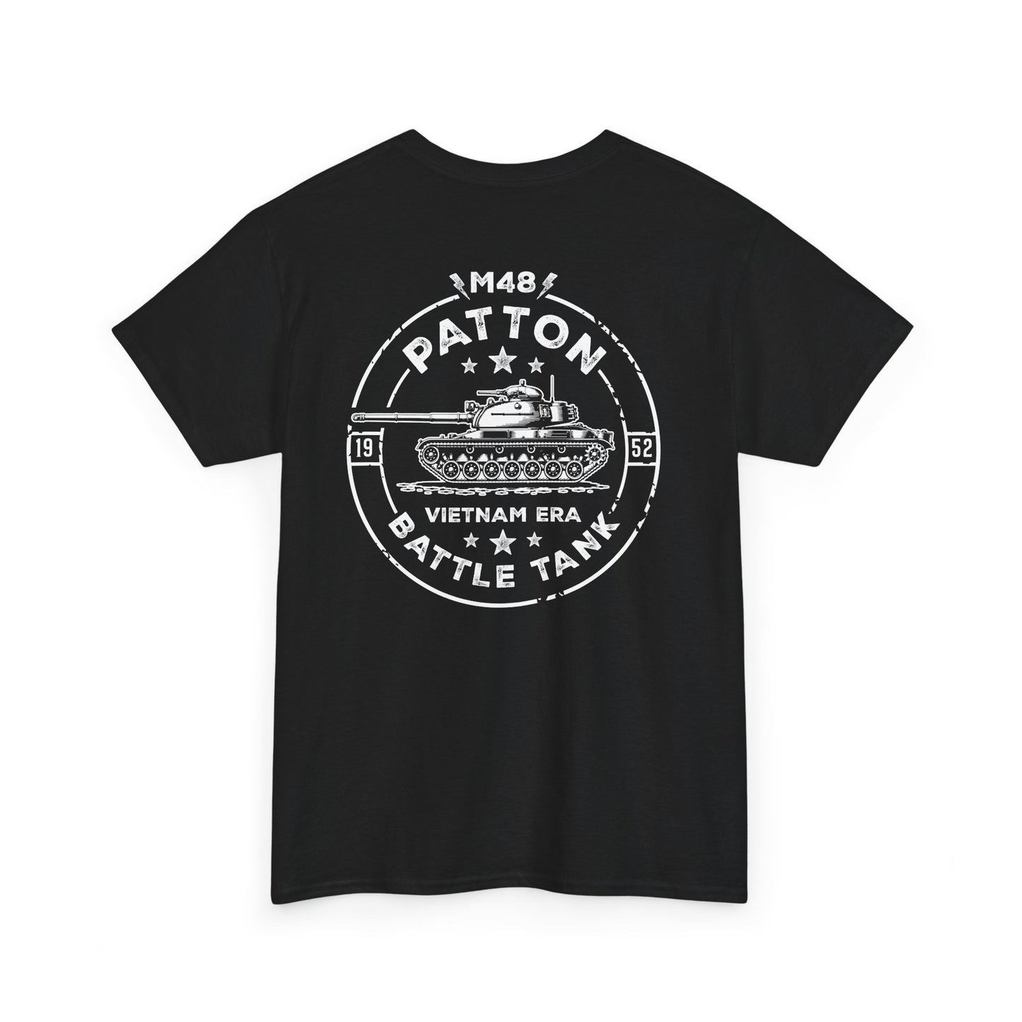 M48 Patton Main Battle Tank Unisex Heavy Cotton Tee