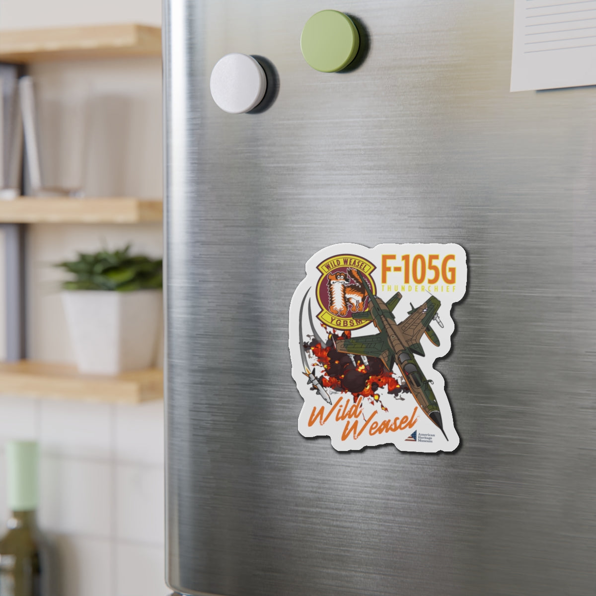 Wild Weasel Magnet