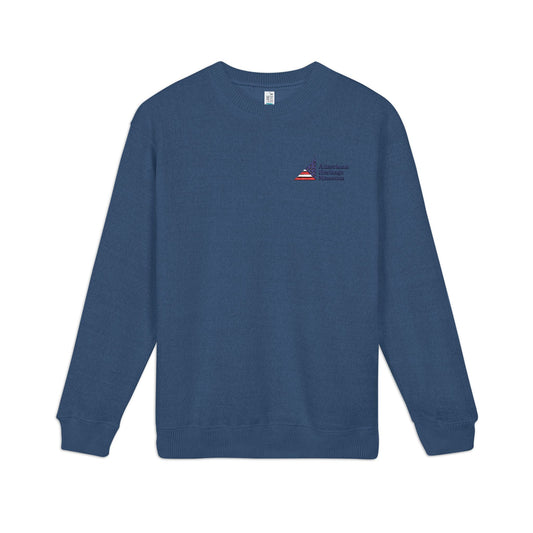 Embroidered American Heritage Museum Crewneck Sweatshirt