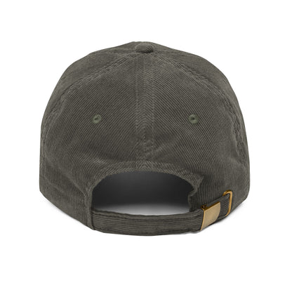 Embroidered USAF Roundel Corduroy Cap