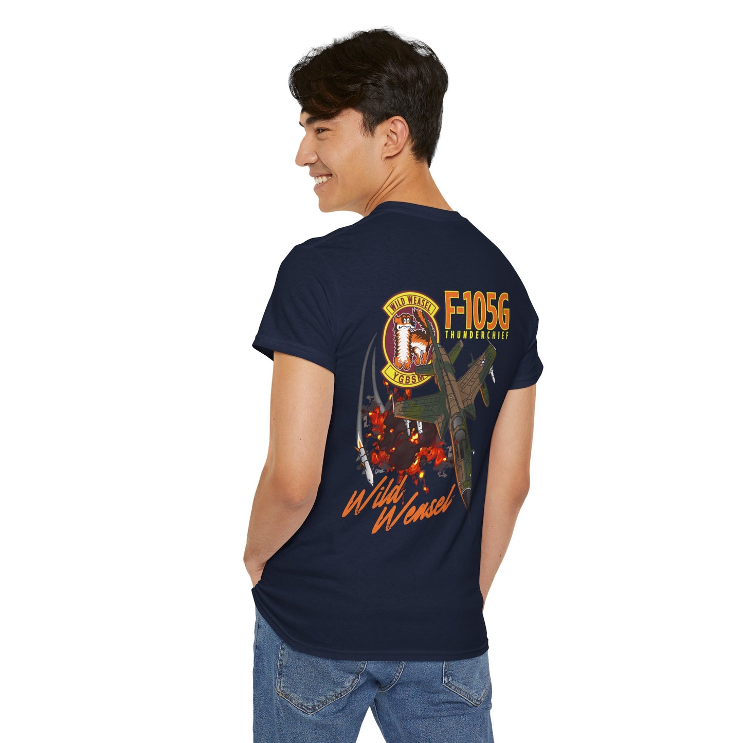 F-105 Unisex Heavy Cotton Tee