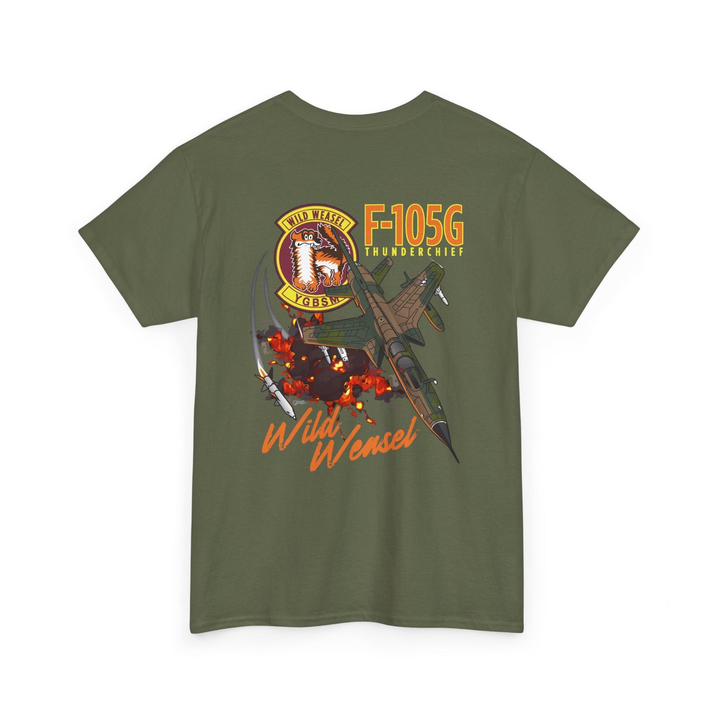 F-105 Unisex Heavy Cotton Tee
