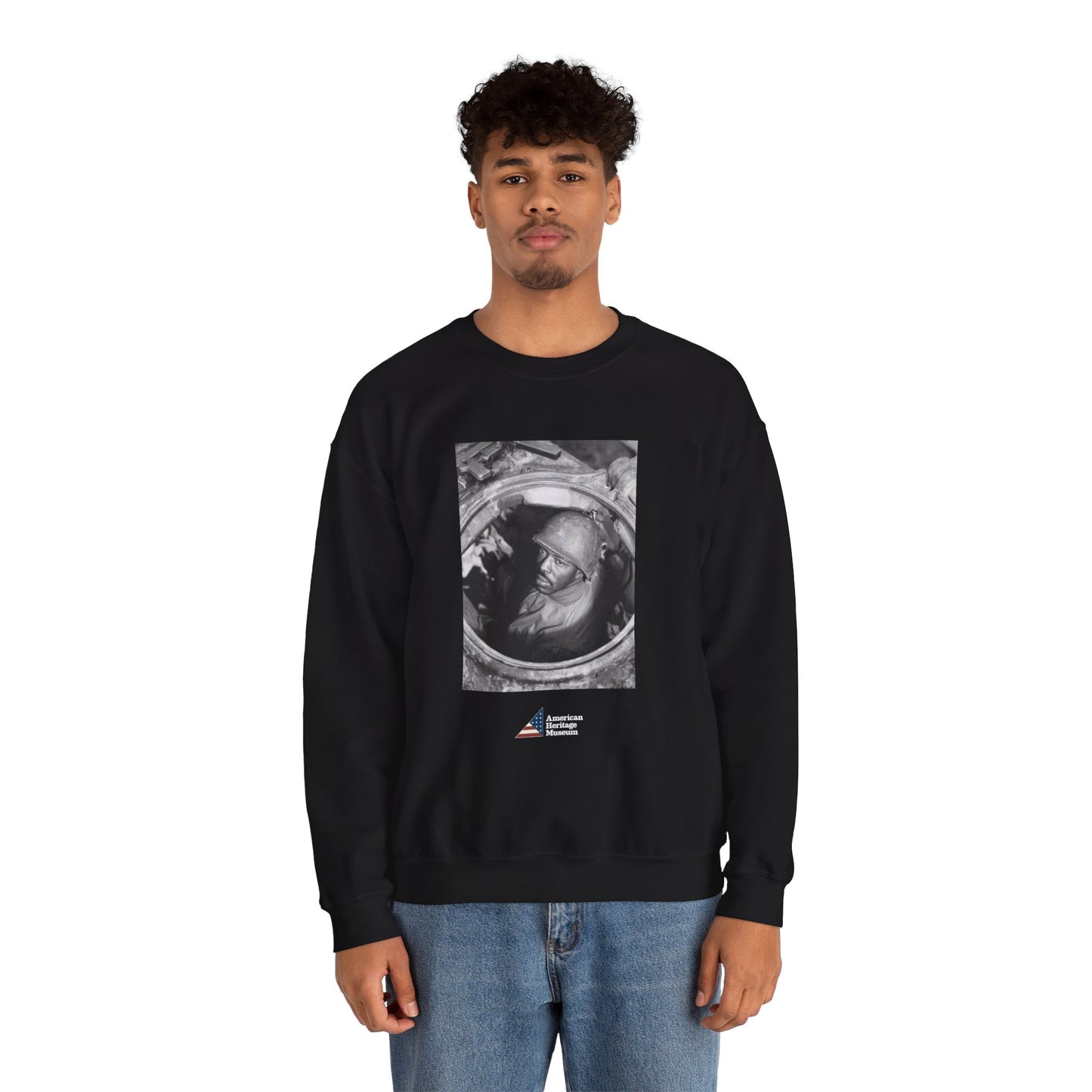 American Heroes: 761st Black Panthers Crewneck Sweatshirt