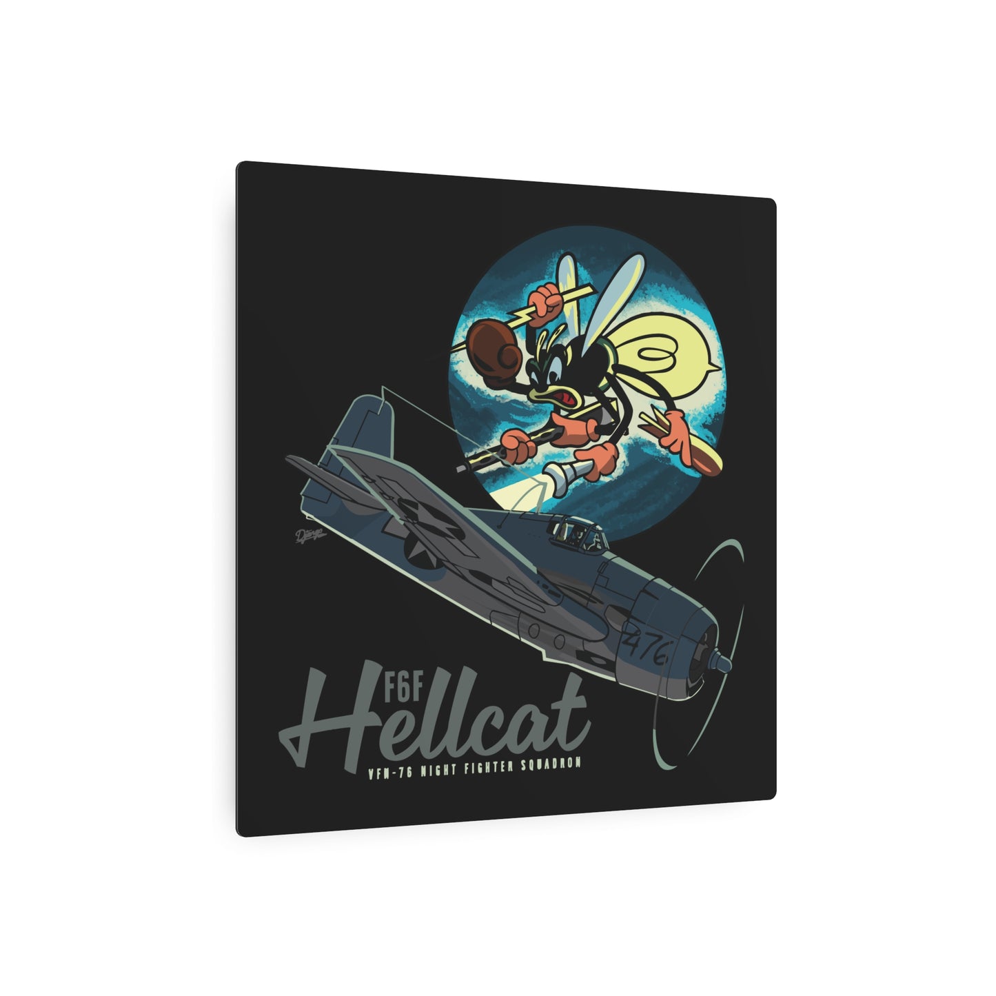 F6F Hellcat Metal Sign
