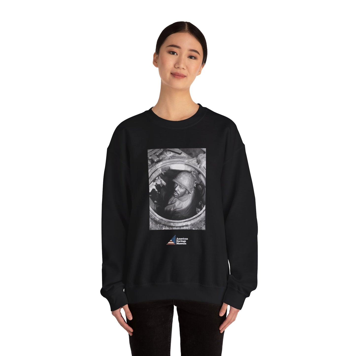 American Heroes: 761st Black Panthers Crewneck Sweatshirt