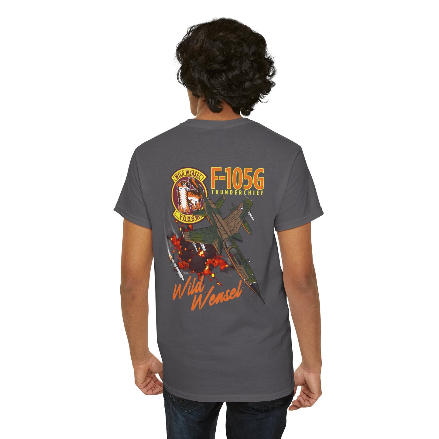 F-105 Unisex Heavy Cotton Tee