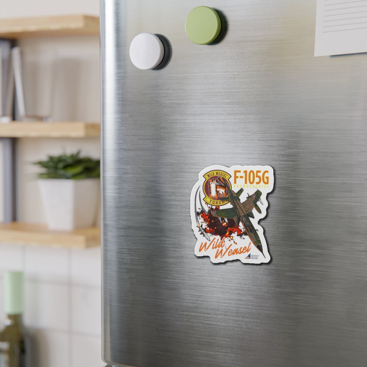 Wild Weasel Magnet