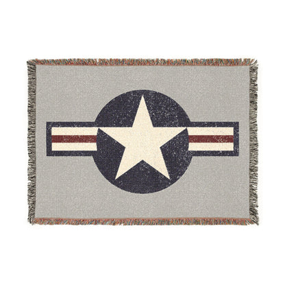 USAF Roundel Woven Blanket