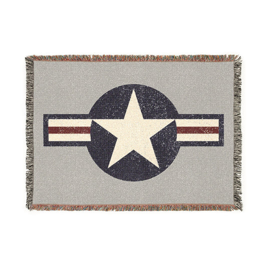 USAF Roundel Woven Blanket