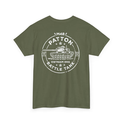 M48 Patton Main Battle Tank Unisex Heavy Cotton Tee
