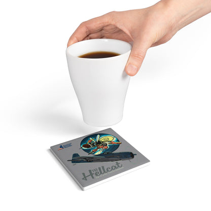 F6F Hellcat Ceramic Coaster