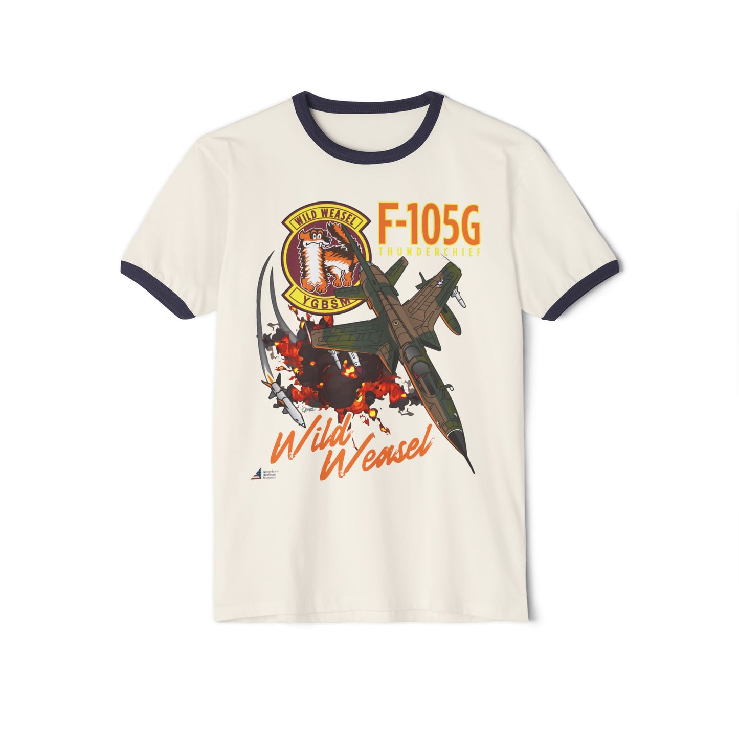 Wild Weasel Ringer Tee