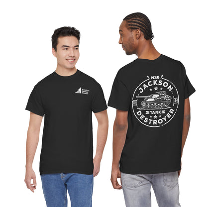 M36 Jackson WWII Tank Destroyer Unisex Heavy Cotton Tee
