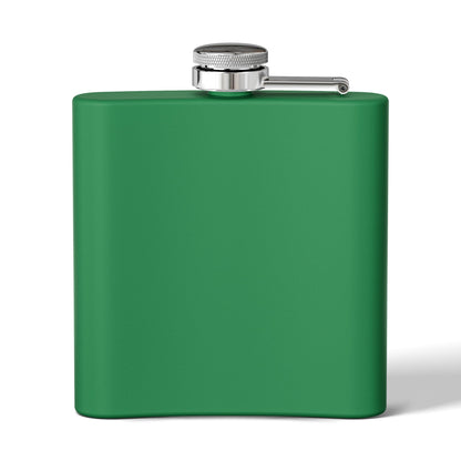 The Original Heavy Metal (Tank) Stainless Steel Flask, 6oz