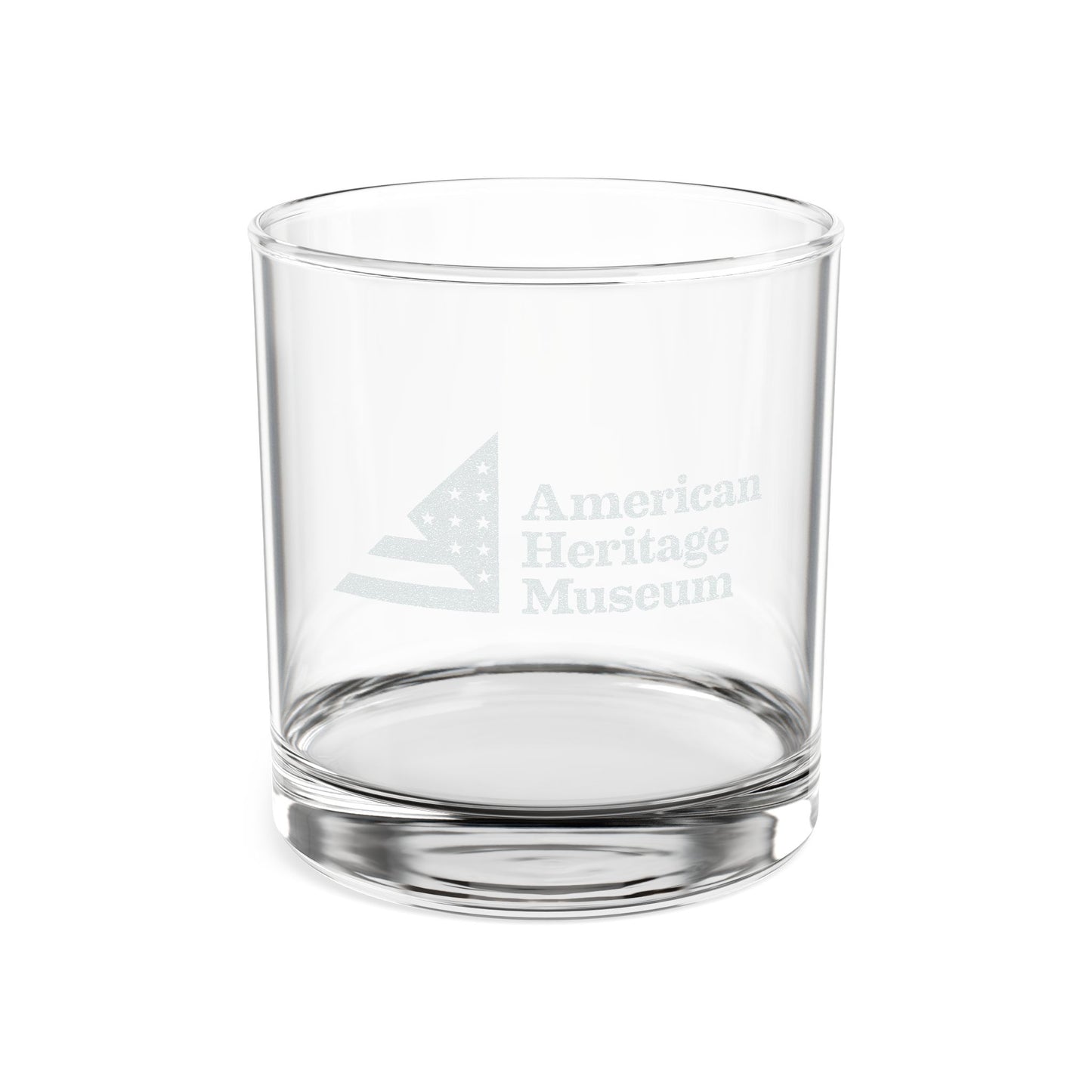American Heritage Museum Whiskey Glass