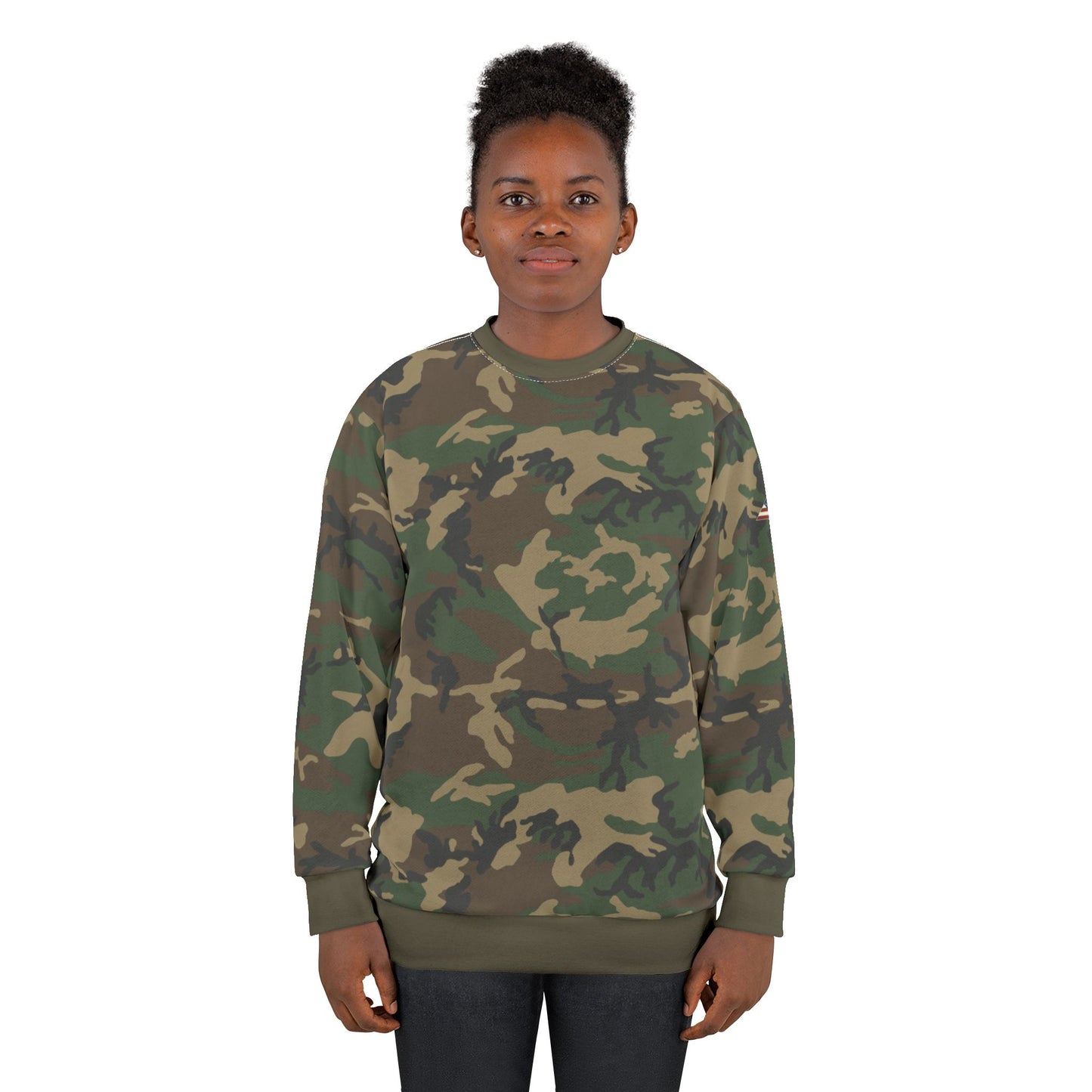 Highland ERDL Camo Crewneck Sweatshirt