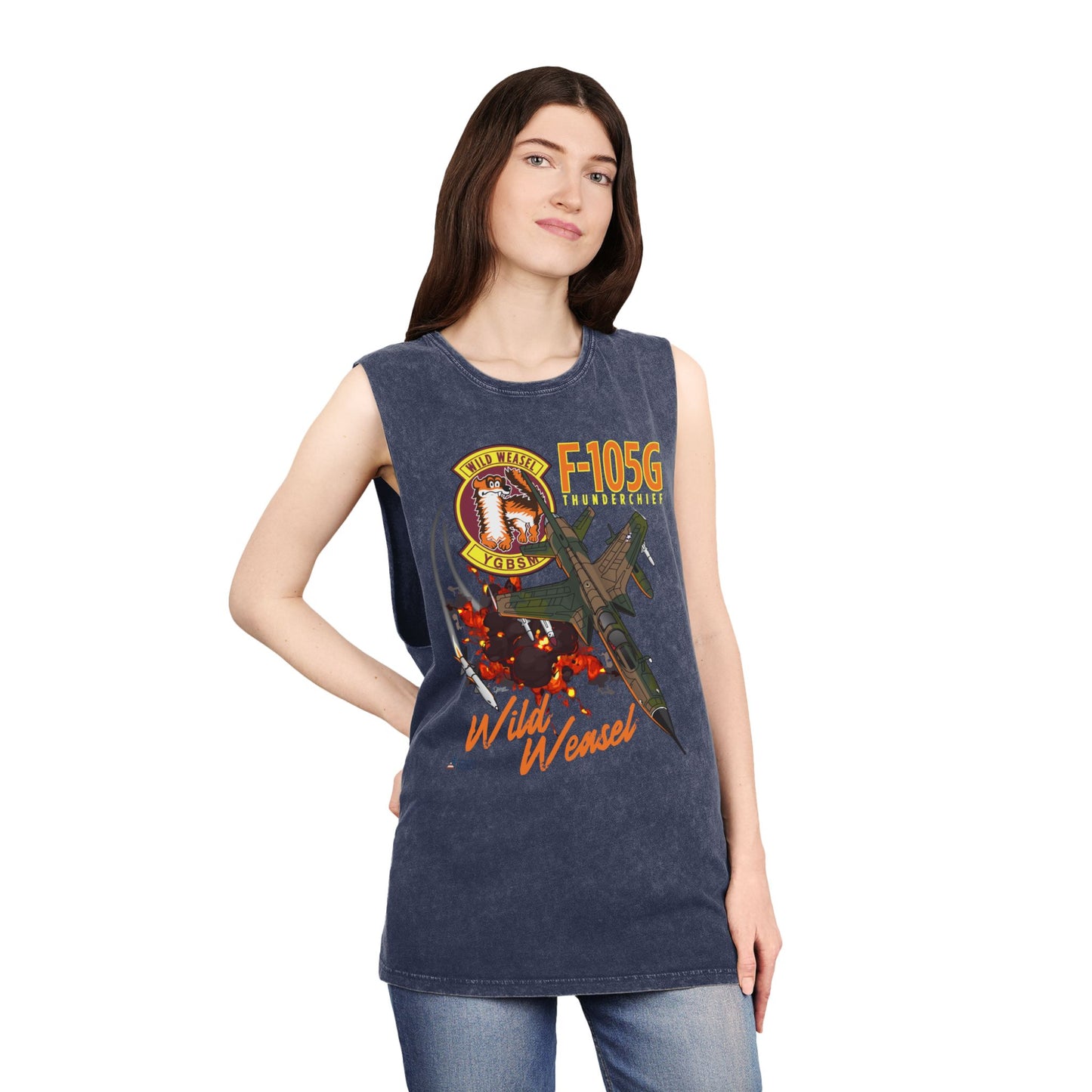 Wild Weasel Stonewash Tank