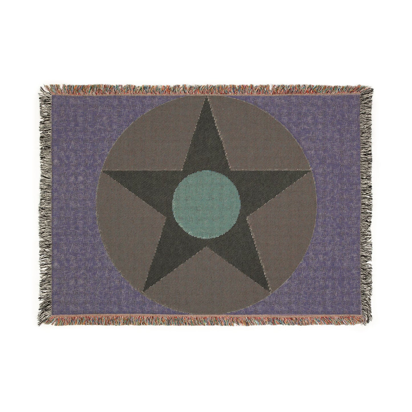 Meatball Roundel Woven Blanket