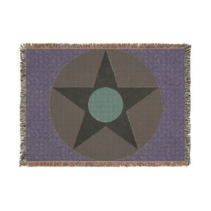 Meatball Roundel Woven Blanket